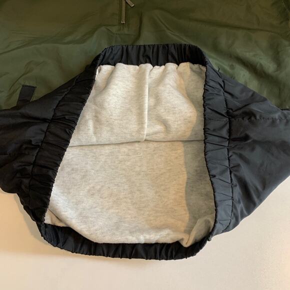 Zyia Active Jacket Womens XS Extra Small Avocado Black Rain Windbreaker 1/4 Zip - Picture 8 of 12